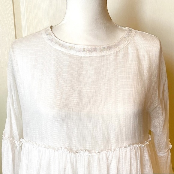 NWT EKA Design White Pine Tiered Dress Small - Picture 5 of 16